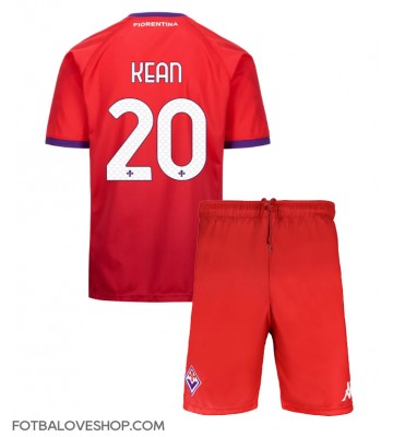 Fiorentina Moise Kean #20 Dětské Alternativní Dres 2024-25 Krátký Rukáv (+ trenýrky)